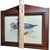Vintage Italian Wood Wall Cabinet With Bimaculated Duck Print & Key Hooks For Sale - Image 13 of 14
