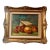 Vintage Antonis L. Karafyllakis Basket of Fruit Still Life Oil on Canvas Painting For Sale