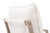 Performance White Boucle Sling Hamlin Club Chair by Essentials for Living For Sale In Washington DC - Image 6 of 11