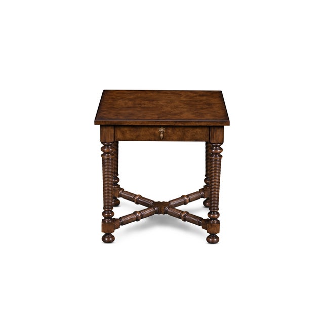 Traditional Maitland-Smith Owen Side Table For Sale - Image 3 of 7