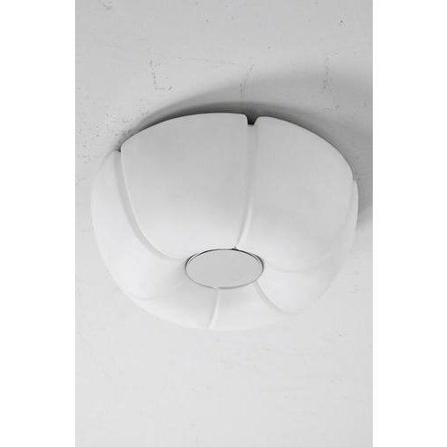 White Glass Model Lotus Lamp from Glashütte Limburg For Sale - Image 8 of 8
