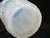 Sabino Paris Manta Raie Ray Sculpted Flower Blue Opalescent Glass Vase For Sale - Image 9 of 14