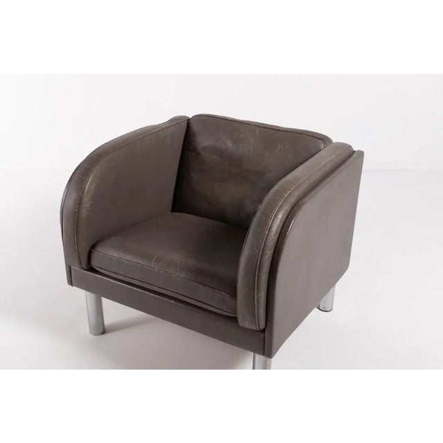 Danish Lounge Chair Ej-20 by Jorgen Gammelgaard for Erik Jorgensen For Sale - Image 10 of 13