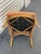 Vintage Medallion Back Rattan Dining Chairs With Custom Green and Pink Upholstery– Set of 4 For Sale - Image 9 of 12