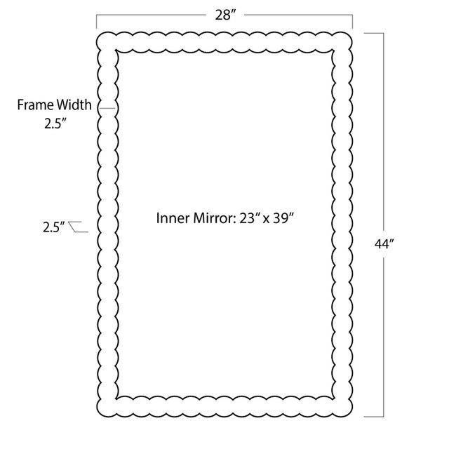 2020s Perennial Bobbin Wood Mirror, Natural For Sale - Image 5 of 6