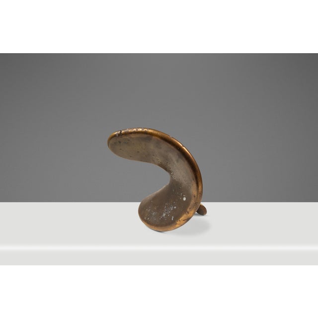 2020s 1 of 1 Abstract Modern "Torn Fragment" Table Top Solid Bronze Sculpture by Mark Leblanc for Leblanc Studios, Usa, C. 2020s For Sale - Image 5 of 18