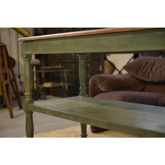 Oak Drapers Table, 1960s For Sale - Image 9 of 10