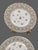 Vintage Saxonia Dresden Painted Floral Gilded Reticulated Plates - Set of Four For Sale - Image 6 of 10