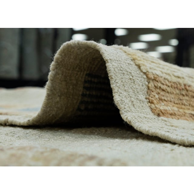 Beige Turkish Kilim Oriental Handmade Flatweave 10'8" x 13'7" #18612 For Sale - Image 8 of 8