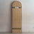 Tan Elegant Arched White Oak Euclid Floor Mirror by Coolican & Company For Sale - Image 8 of 13