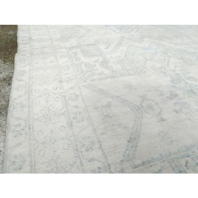 1940s Galerie Shabab Collection Mid-20th Century Indian Cotton Agra Rug For Sale - Image 5 of 10