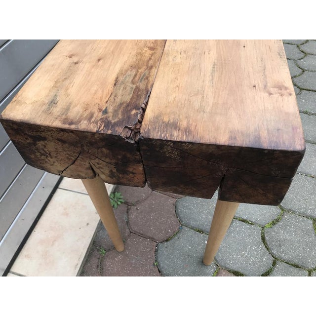 Massive Coffee Table in Wooden Logs, 1920s For Sale - Image 13 of 18