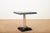 Black Bistro Table with Black Lacquered Fiberglass Top and Chrome-Plated Metal Base by Joe Colombo for Zanotta, 1970s For Sale - Image 8 of 14