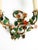 Floral Wall Lamps in Metal with Hand-Painted Details, Italy, 1950s, Set of 2 For Sale - Image 11 of 17