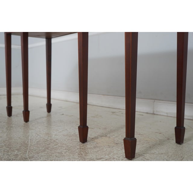 Wood Baker Historic Charleston Collection Mahogany Huntboard Server For Sale - Image 7 of 18