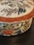 Vintage Satsuma Style Round, Porcelain Lidded Box For Sale - Image 4 of 14