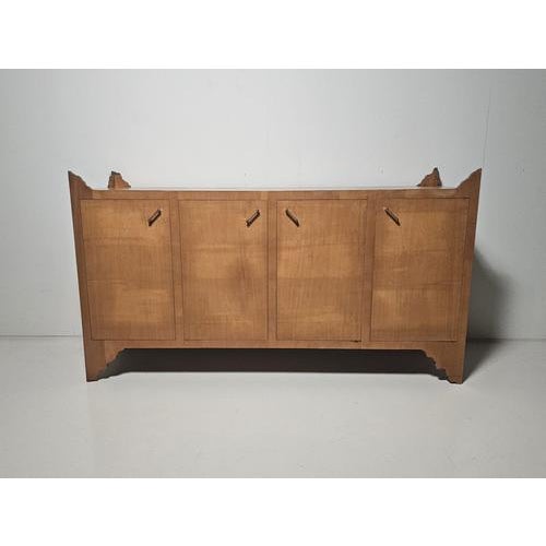 Brown Breccia Sideboard by Ugo La Pietra, 1980s For Sale - Image 8 of 11