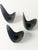 Beautiful, sculptural mid-century bronze modern candle holders. Organic design at its best. Beautiful dark , rick green...
