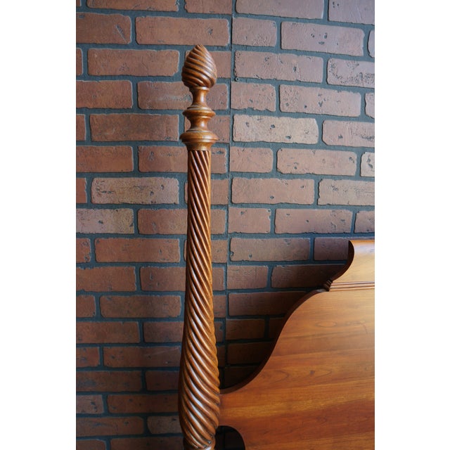 Traditional Ethan Allen Regent's Park Queen 4 Post Bed For Sale - Image 3 of 8