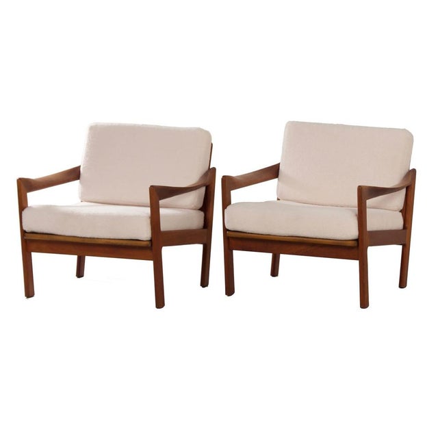 Set of Danish Armchairs by Illum Wikkelsø for Niels Eilersen, 1960s For Sale - Image 15 of 15