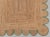 Boho Chic Olive Green Scallop Edge Jute Rug 3x20 Ft. For Sale - Image 3 of 13