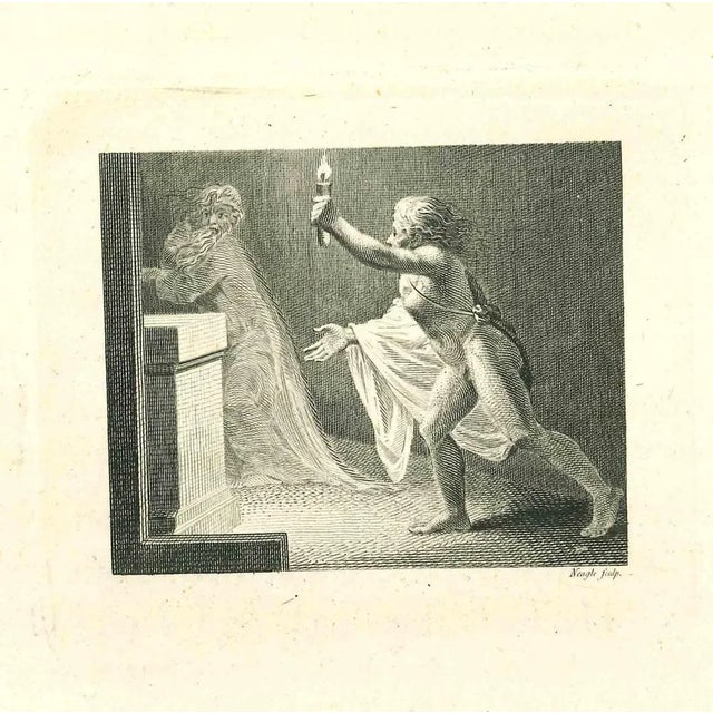 The Discovery is an original artwork realized by James Neagle for Johann Caspar Lavater's "Essays on Physiognomy, Designed...