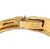 Mid 20th Century Mid 20th Century Darnlaion 18k Two Tone Gold Hinged Dome Bangle Bracelet For Sale - Image 5 of 5