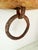 Farmhouse 19th Century Hand Hewn Double Ox Yoke With Original Bentwood Bows & Hand Forged Iron Hardware For Sale - Image 3 of 12