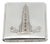 Silver Cigarette Case with Reliefs of the Clérigos Tower For Sale