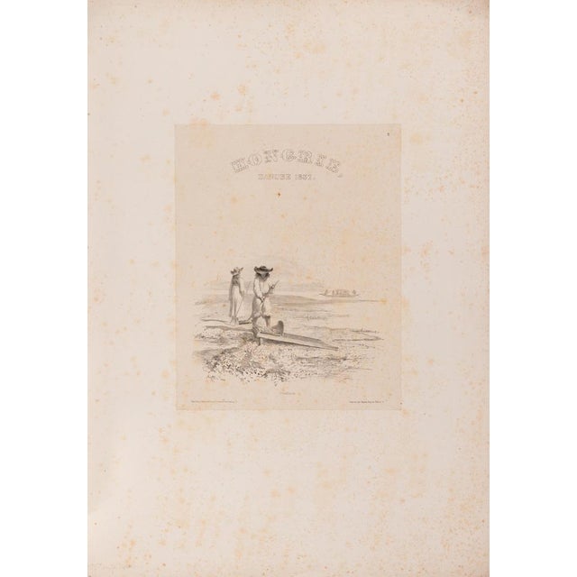 Traditional Auguste Raffet, Hongrie–Danube 1837, Oryellous, Lithograph, 1838 For Sale - Image 3 of 3
