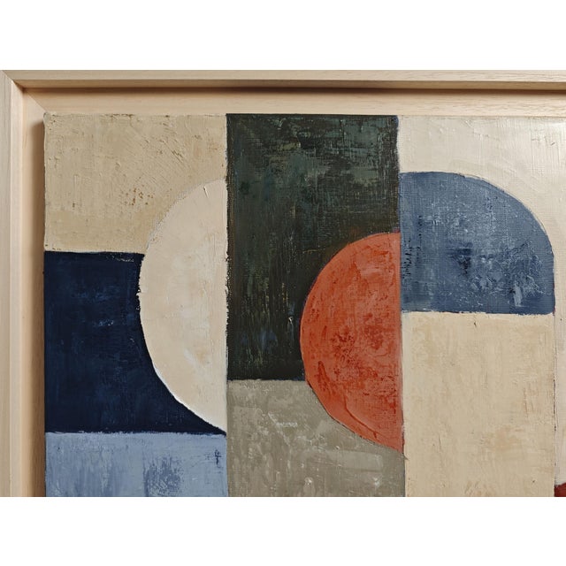 2020s Interference, Contemporary Geometric Abstract, Framed by Sophie Dumont For Sale - Image 5 of 9