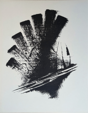 Hans Jänisch, 1966, Original Lithograph