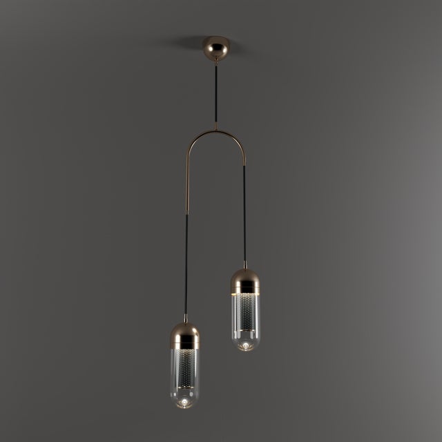 Denver II Pendant Lamp by Porus Studio For Sale - Image 6 of 16