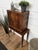 Metal Vintage Italian Walnut Bar Cabinet, 1950s For Sale - Image 7 of 11