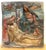 19th C. Polychromed Terracotta Relief Plaque of the Pietà Polychromed Terracotta Devotional Relief Depicting the Pietà...