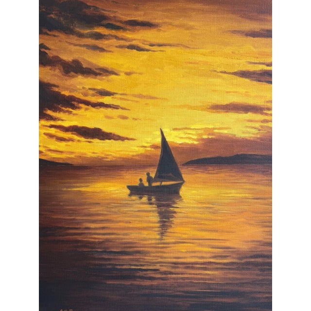 The previous owner said their father bought this from a local artist when he was stationed in Puerto Rico. Comes from a NE...