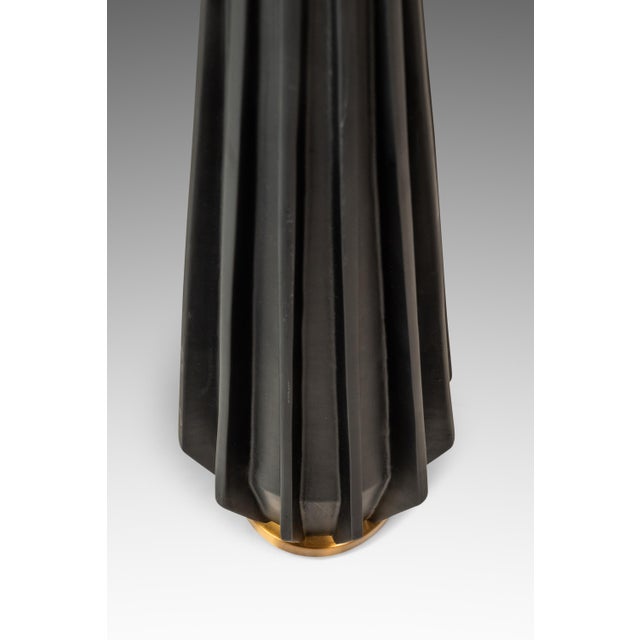 Hollywood Regency Mid-Century Postmodern Hollywood Regency Sculptural Architectural Floor Lamp by Kelly Wearstler for Corona, Usa, C. 1990s For Sale - Image 3 of 15