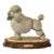 1980 Marked Giuseppe Armani Florence Poodle Animal Figurine Dog Sculpture Italy For Sale