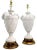 Chelsea House Inc Lamps Pair Italian Blanc De Chine Restored For Sale - Image 4 of 13