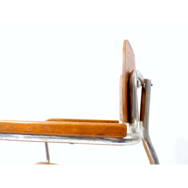 Bauhaus Vintage Bauhaus Tubular Steel Chair For Sale - Image 3 of 18
