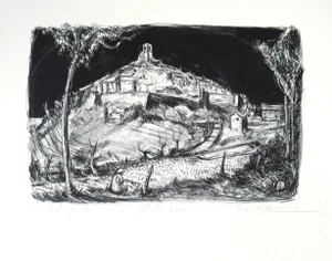 Sheldon Circa Schoneberg, St Paul De Vence, Circa 1980