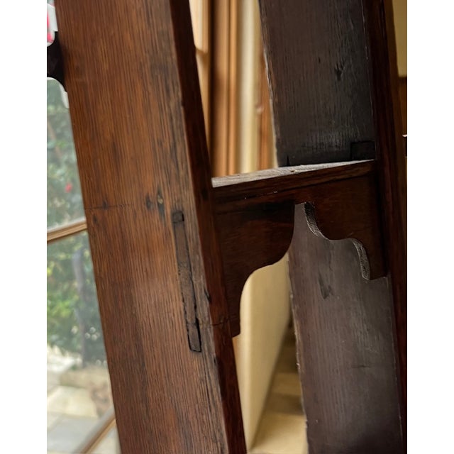 Wood Georgian Oak Plate Rack, Hand-Crafted, Late 18th Century, Uk, 1770s For Sale - Image 7 of 17