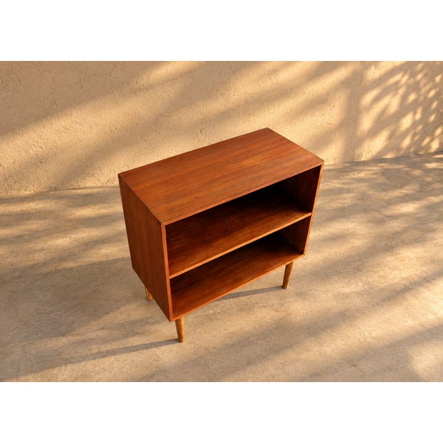 1960s Vintage Danish Small Bookcase, 1960s For Sale - Image 5 of 6