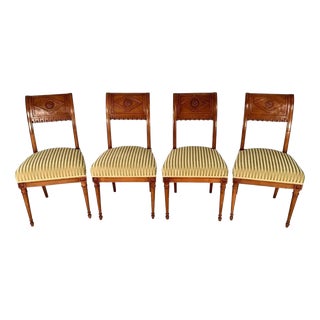 19th Century Neo-Classical Chairs in the style of Jacob Henri, France, Set of 4 For Sale