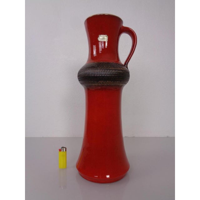 Vintage 240-40 Ceramic Vase from Carstens Tönnieshof, Germany, 1970s For Sale - Image 4 of 18