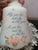 1970s 1970s Gorgeous Signed Fenton Hand Painted Satin Glass Bell With Holy Scripture For Sale - Image 5 of 6