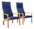 Late 20th Century Arne Jacobsen High-Back Lounge Chairs | Pair Fritz Hansen Vintage For Sale