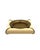Mid-century mirrored brass ashtray Tommaso Barbi Italy 1970 Italy 1970 brass, wood H 5 cm x 21 × 21 cm Conditions:...