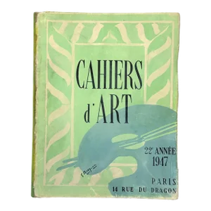 Vintage Original 1947 Cahiers D’Art Edition/Braque/Giacometti/Balthus/Rimbaud