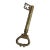 Vintage English Brass Key Bottle Opener For Sale